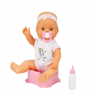 Sunman Oyuncak Boubou Altını Islatan Bebek 30 Cm 4 Sesli Aks.Büyük Kutu S02030121