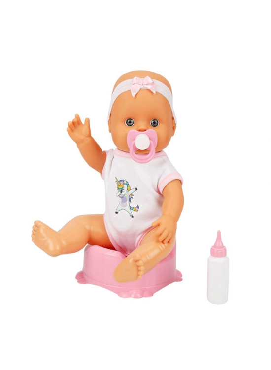 Sunman Oyuncak Boubou Altını Islatan Bebek 30 Cm 4 Sesli Aks.Büyük Kutu S02030121