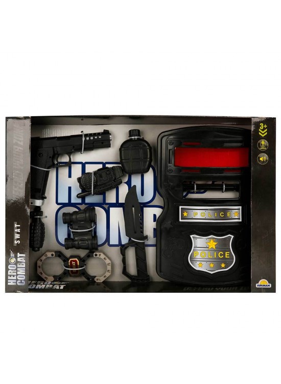 Sunman Oyuncak Hero Combat Swat Polis Set