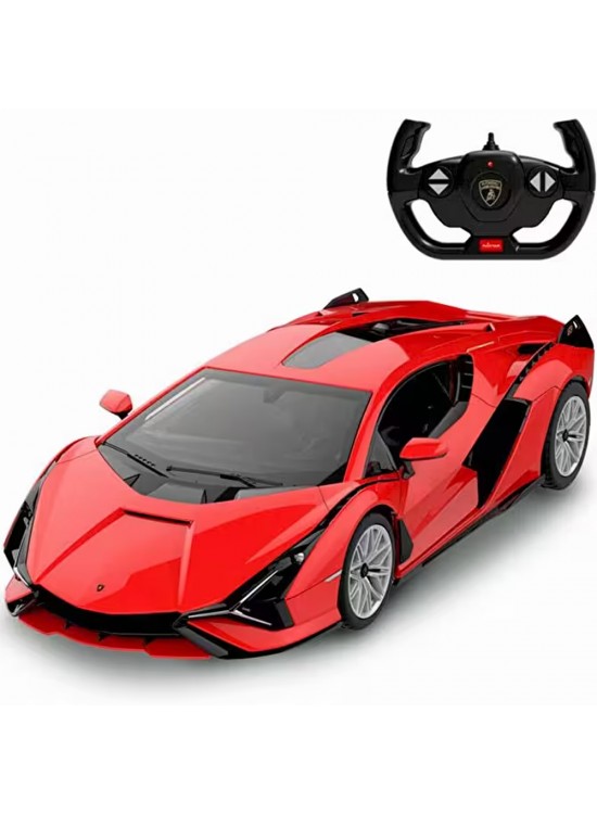 Sunman Oyuncak Işıklı Uzaktan Kumandalı Araba R/C 1/14 F/F Lambroghını Sıan Man.Kapı Açılan 2.4Ghz.Işıklı 2R.