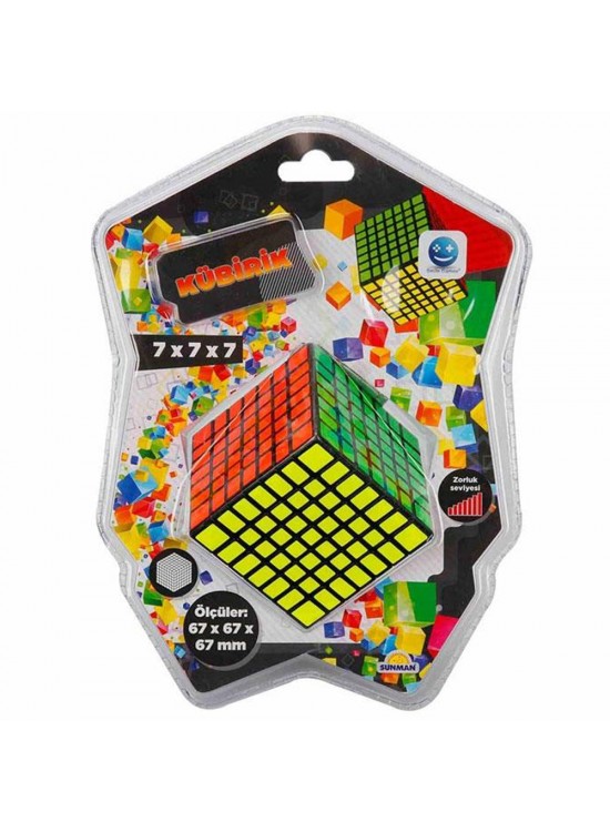 Sunman Oyuncak Oyun Sabır Küpü 7X7 7 Cm