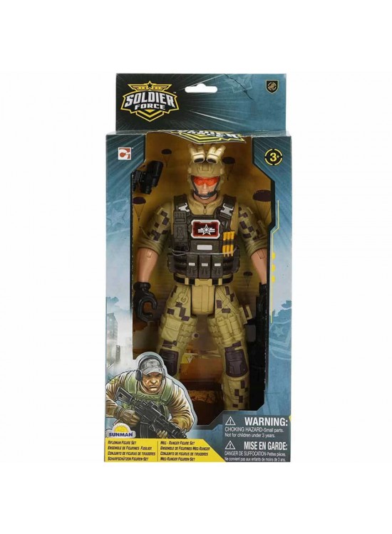 Sunman Oyuncak Soldier Force Asker Figür 32 cm