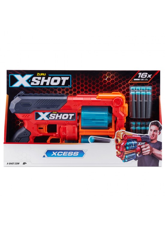 Sunman Oyuncak Sünger Atan Silah Zur-X-Shot Excel-Vıgılante 24 Mermili
