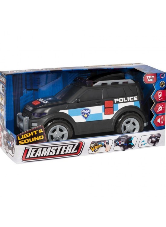 Sunman Oyuncak Teamsterz Sesli Ve Işıklı 4X4 Polis Arabası 36 Cm