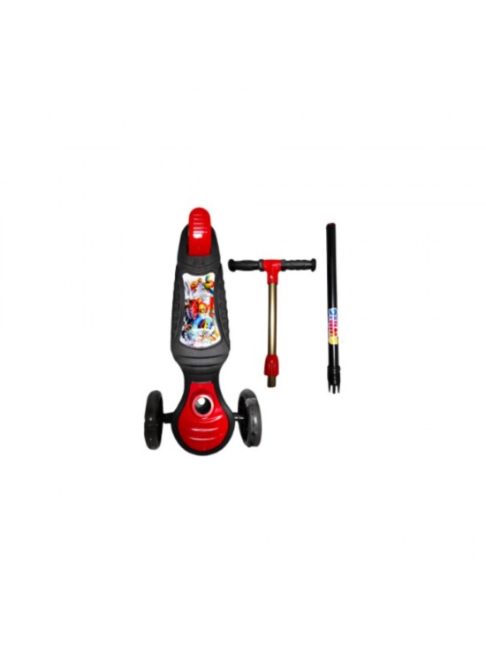 Swing Scooter Işıklı Kutulu Kırmızı