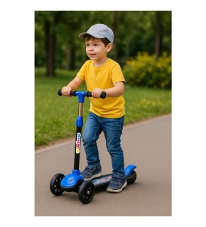 Swing Scooter Işıklı Kutulu Mavi