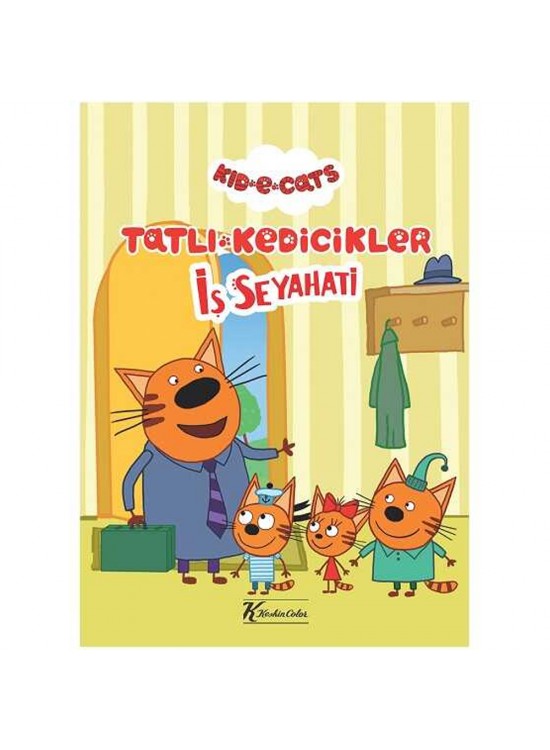 Tatlı Kedicikler Hikaye Kitabı İş Seyahatı 20x28 6 YP