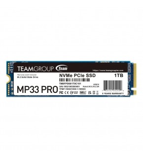 Team 1TB MP33 Pro 3500-3000MB-s NVMe PCIe Gen3x4 M.2 SSD Disk (TM8FPD001T0C101)