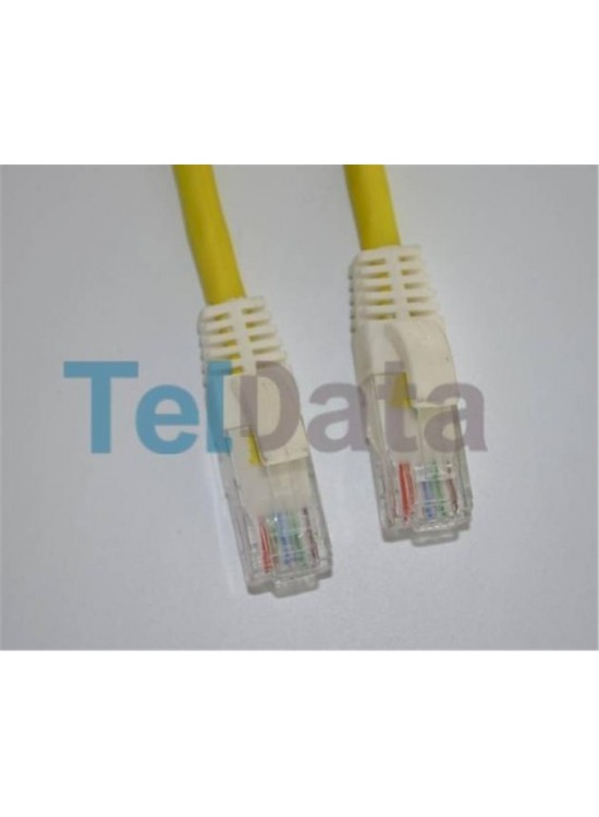 Teldata TLD-030YY Cat6 0.30MT Sarı Utp Patch Kablo