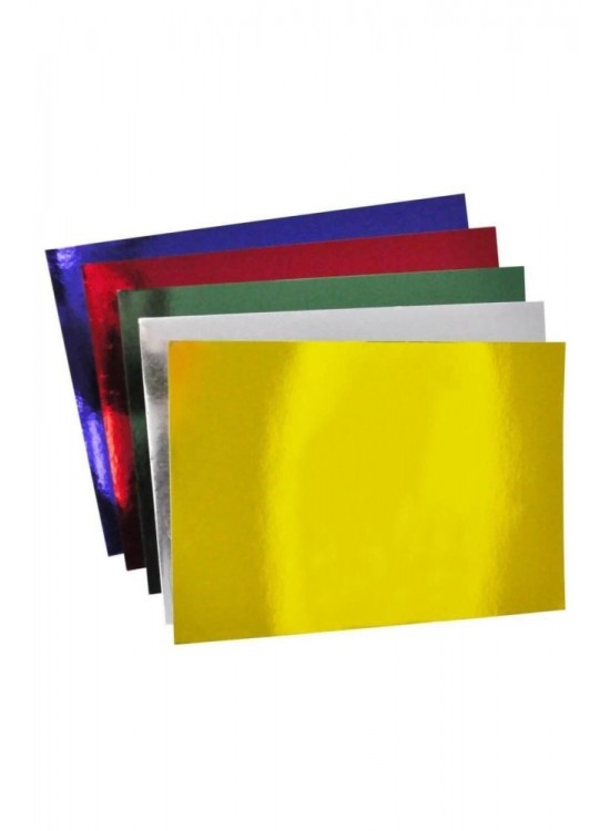 Tgb Metalik Fon Kartonu 50X70 10 Lu Karışık