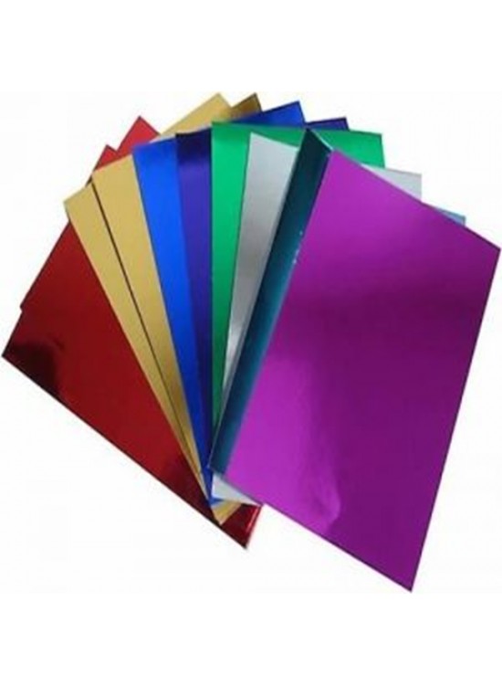 Tgb Metalik Fon Kartonu A4 10 Lu Karışık