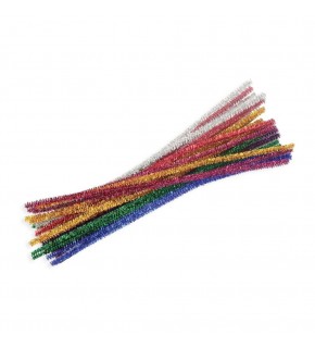 Tmn Colorbank Şönil Simli 30Cm 25 Li 6Mm Cs-002