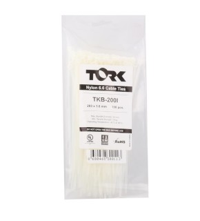 Tork TRK-300-4,5mm Beyaz 100lü Kablo Bağı