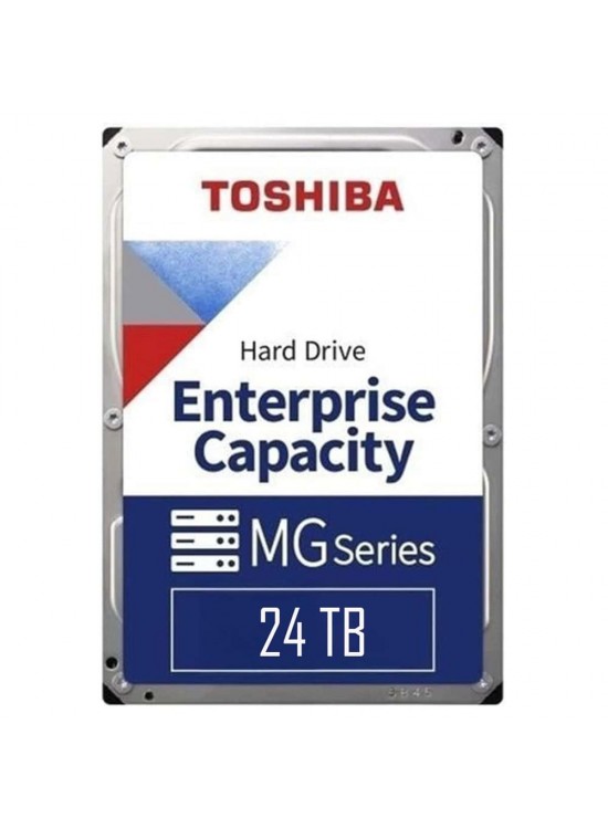 Toshiba 24TB MG512e MG11ACA24TE 7200RPM 3.5 inç SATA 3.5 Enterprıse Nas ve Güvenlik Diski
