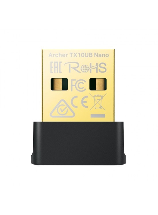 Tp-Link Archer TX10UB Nano 900 Mbps Wifi 6 Kablosuz USB + Bluetooth Adaptör AX900