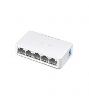 Tp-Link Mercusys MS105 5 Port 10-100 Mbps Switch Plastik Kasa