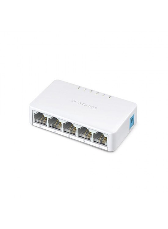 Tp-Link Mercusys MS105 5 Port 10-100 Mbps Switch Plastik Kasa