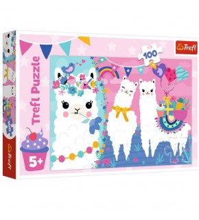 Trefl Puzzle 100 Parça Lama 16363