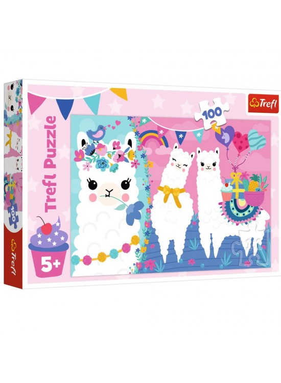 Trefl Puzzle 100 Parça Lama 16363
