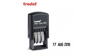 Trodat Tarih Kaşesi Otomatik İngilizce 3 MM 4810