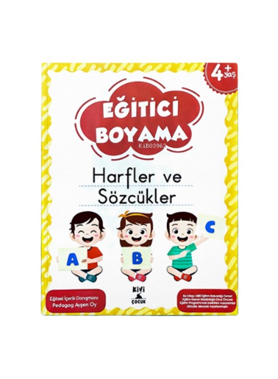 Uçanbalina Eğitici Boyama Harfler Ve Sözcükler