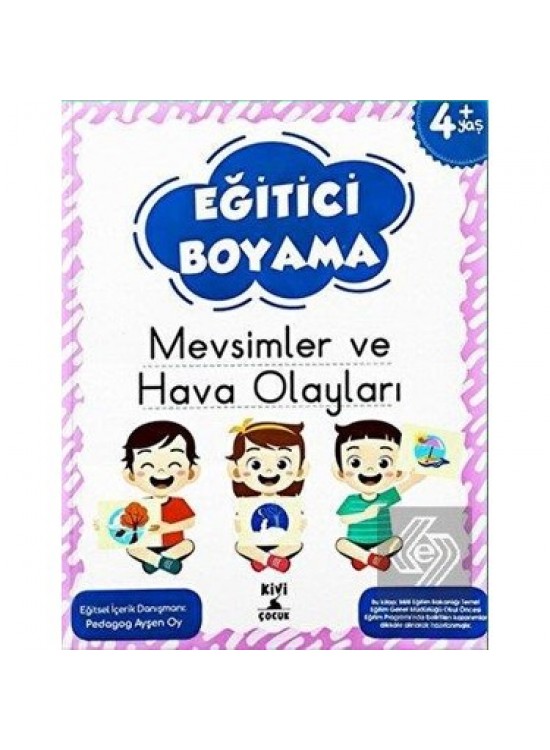 Uçanbalina Eğitici Boyama Mevsimler Ve Hava Olayları