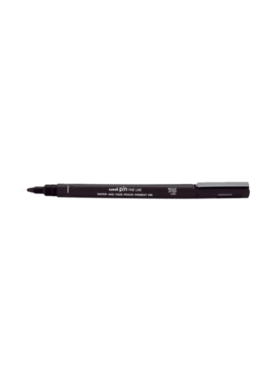 Uni-Ball Çizim Kalemi Akrilik Uçlu Fine Line Pin 0.4 MM Siyah PIN 04-200 (1 Adet)