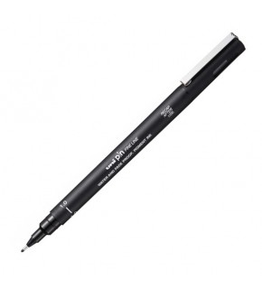 Uni-Ball Çizim Kalemi Akrilik Uçlu Fine Line Pin 1.0 MM Siyah PIN 10-200(S) (1 Adet)