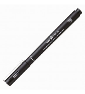 Uni-Ball Çizim Kalemi Akrilik Uçlu Fine Line Pin 1.2 MM Siyah PIN 12-200(S) (1 Adet)