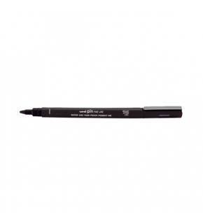 Uni-Ball Çizim Kalemi Akrilik Uçlu Fine Line Pin 0.7 MM Siyah PIN 07-200(S) (1 Adet)
