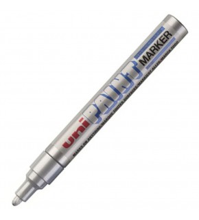 Uni-Ball Paint Marker 2.2-2.8 Boyama Markörü Gümüş (1 Adet)