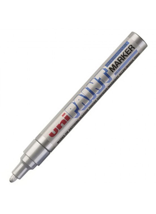 Uni-Ball Paint Marker 2.2-2.8 Boyama Markörü Gümüş (1 Adet)