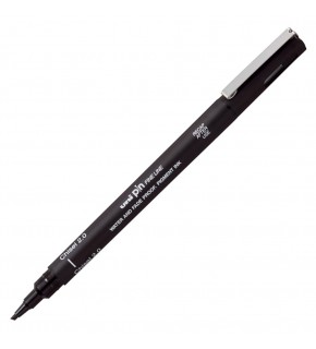 Uni-Ball Pin 2.0 Fine Line Kesik Uçlu Kalem Siyah PIN CS2-200 (1 Adet)