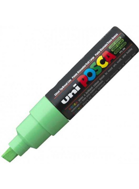 Uni-Ball Posca 8.0 Su Bazlı Poster Markörü A.Yeşil PC-8K (1 Adet)