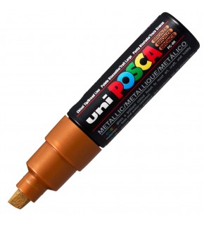 Uni-Ball Posca 8.0 Su Bazlı Poster Markörü Bronz PC-8K (1 Adet)
