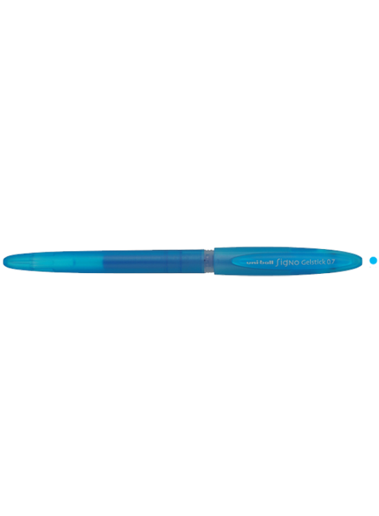 Uni-Ball Roller Kalem Signo Gelstick Jel Bilye Uç 0.7 MM Açık Mavi UM-170 (1 Adet)