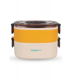 VAGONLİFE 1200 ML 3 BÖLMELİ PASLANMAZ ÇELİK LUNCHBOX