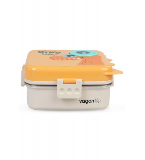 Vagonlife Beslenme Kutusu Lunch Box Paslanmaz Çelik 1120 ML Bl10082-s