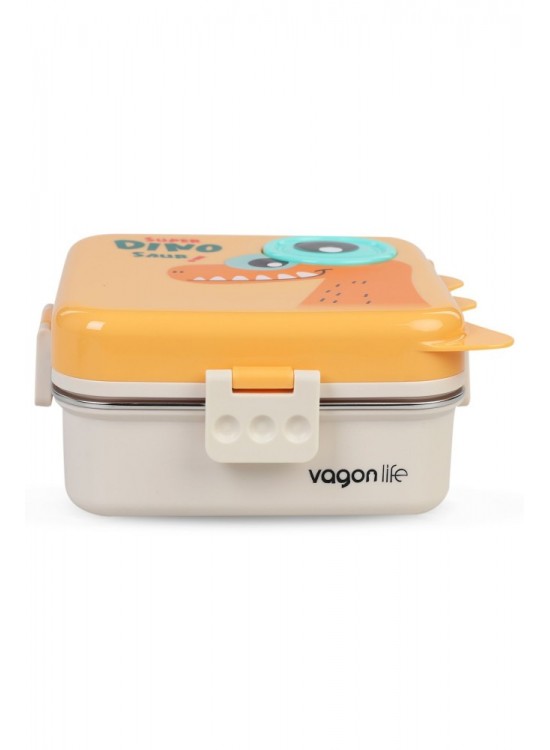 Vagonlife Beslenme Kutusu Lunch Box Paslanmaz Çelik 1120 ML Bl10082-s