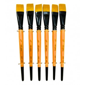 Van Dyck Sentetik Kısa Sap Sarı Fırça VD458 3/4