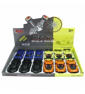 Vardem Oyuncak Çek Bırak 1:36 Metal Spor Araba KM-36121C (1 Adet)