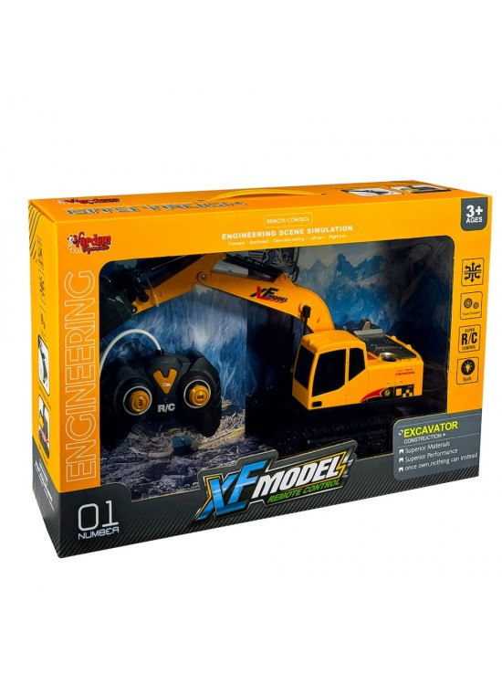 Vardem Oyuncak Uzaktan Kumandalı Ff Şarjlı Xf Model Kazıcı Metal VRD-XFG-789-410B