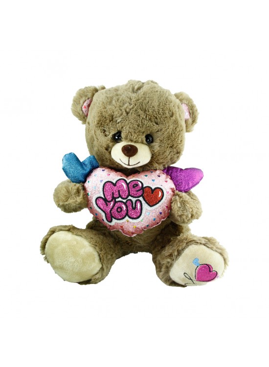 Vardem Pelus 30 Cm Kalplı Ayı ( Me You)