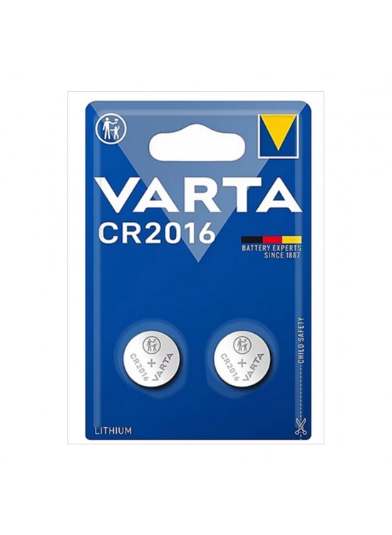 Varta Lityum Profesyonel Düğme Pil CR 2016 2 Lİ 9363