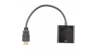 Vcom CG591-B-0.15 Siyah Hdmi Erkek To Vga Dişi Dönüştürücü