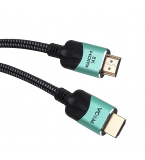 Vcom CG865-1.5 Siyah Gümüş 1.5MT 2.1V Hdmi-M-Hdmi-M Kablo