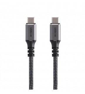Vcom CU520M-2.0 Type-C to Type-C 2m 20Gbps USB4 5A Şarj Kablosu