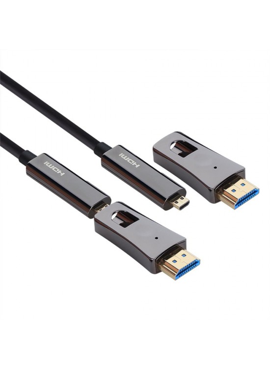 Vcom D3742D-30.0 Siyah 30MT 2.0V Hdmi-M-Hdmi-M Kablo