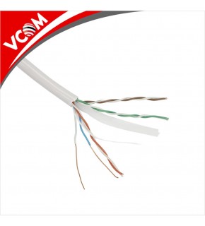 Vcom NC614-305 Utp Cat6 23 AWG 0.57CCA 305MT Gri Kablo