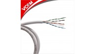 Vcom NC614-305 Utp Cat6 23 AWG 0.57CCA 305MT Gri Kablo